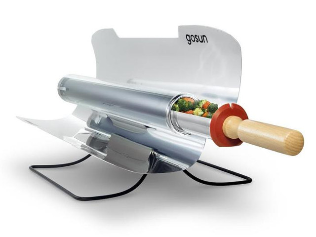 Gosun Sport evacuated tube solar cooker.