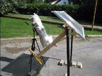 Mini solar tower version 5.