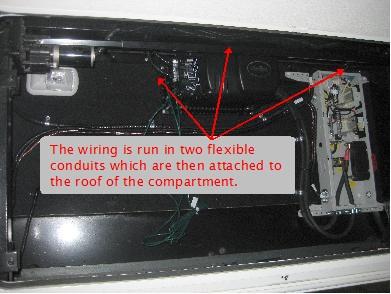 Wiring between the E-Panel and the Outback inverter.