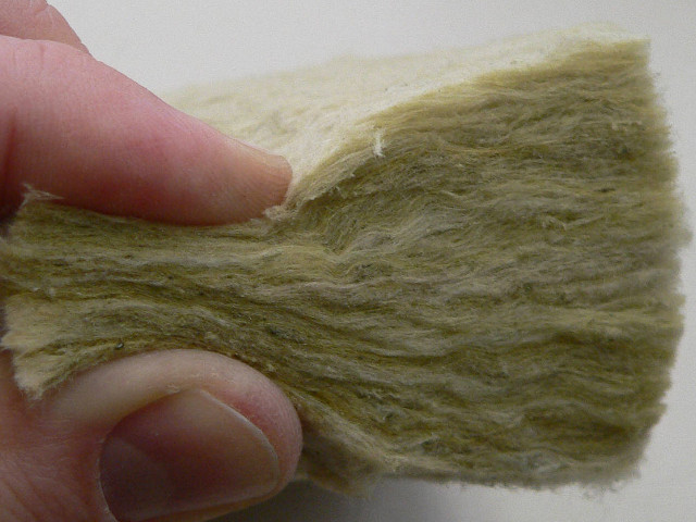 Mineral/rock wool batting.