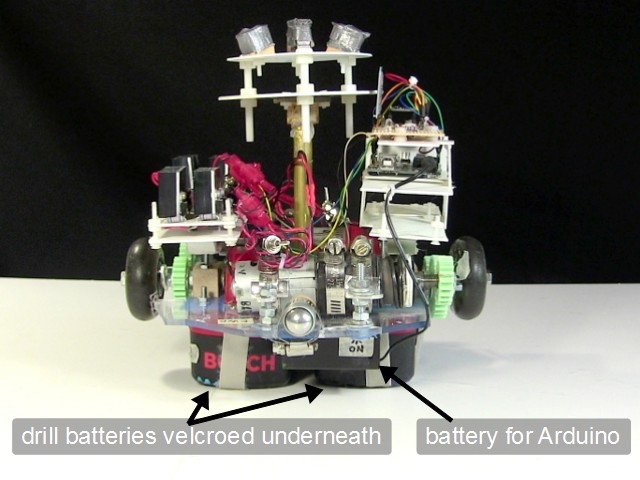 BB-8 (v2) drive system electronics in place - end view.