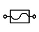 Electronic symbol for a fuse (IEEE/ANSI standard)