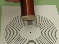 Counter clockwise secondary coil and clockwise template.